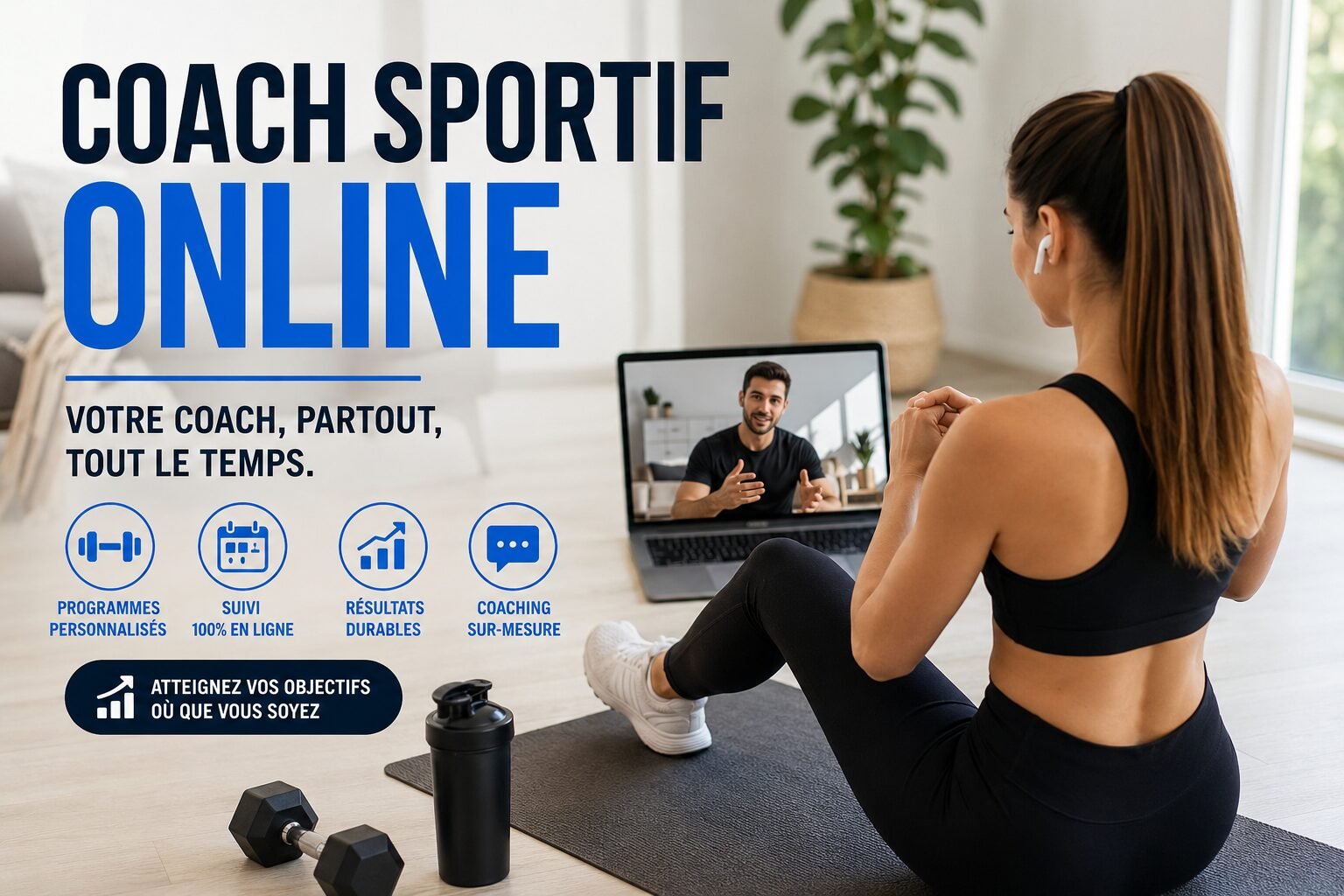Coach sportif online : la révolution fitness à portée de clic