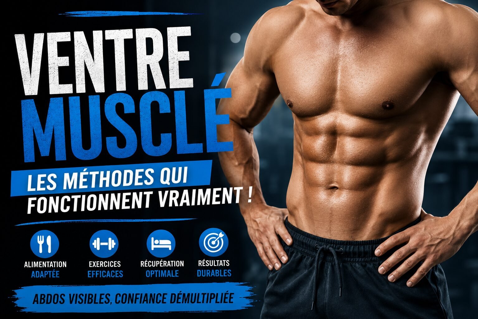 Ventre musclé : les méthodes qui fonctionnent vraiment